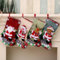 Mini Nikolausstrumpf Weihnachtsstrumpf Set, 4er Set Nikolaussocken Deko Nikolausstiefel Zum Befüllen, Weihnachtssocken Für Kamin, Weihnachtsbaum, Wand, Treppe Weihnachtsdeko (Stil C)