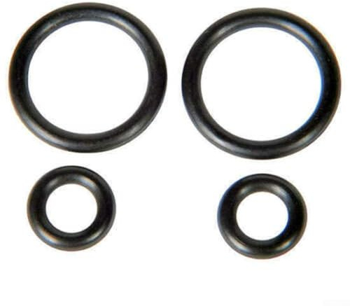 WIIYENA Kit de bagues O-for pour nettoyeur haute pression Ryobi, joint d'étanchéité de tuyau d'eau haute pression pour ensemble de bagues pour connexion de poignée de gâchette, 2 petits et 2 grands
