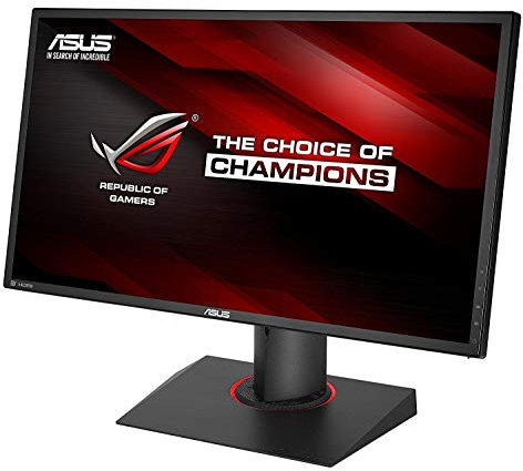 ASUS PG248Q 61 cm (24 Zoll) Gaming Monitor (Full HD, 1ms Reaktionszeit, 144Hz, Gsync, HDMI, DisplayPort) schwarz