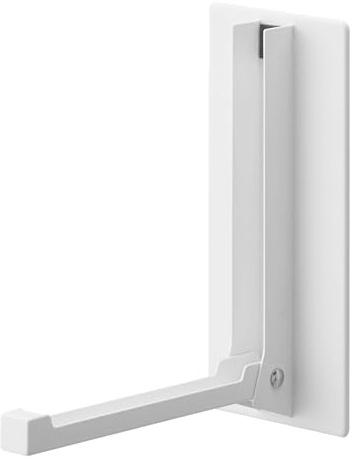 YAMAZAKI Home Tower Magnetic Folding Hook for Wall Door Or Refrigerator, Collapsible Coat, Bag Or Umbrella Metal Hanger - Steel