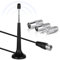 Adiwo DAB UKW Radioantenne,Antenne 3 m Verlängerungskabel 75 Ohm FM UKW Radio Antenne für Tuner Stereo-Verstärker Heimkino-System Heimkino-System HiFi-Receiver
