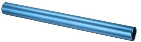 PATIKIL Relay Track Baton, Aluminum Tube Field Running Race Stick Corrosion Resistant for Outdoor Athletics Sport Game Practice Tool, Blue