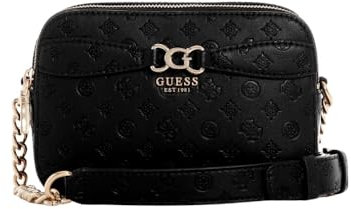 GUESS Arlena Camera Crossbody Bag Black Logo
