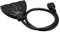 Amazon Basics Commutateur HDMI à 3 ports avec câble Pigtail compatible avec la vidéo Full HD 4K @30Hz, sortie 3 en 1, Noir