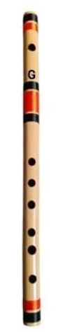 TreegoArt Flute Musical Instrument For Beginners And Professional G Sharp 7 Hole Bamboo Flute - 17 Inches (Approx)