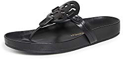 Tory Burch Women's Miller Cloud Sandals black Size: 4.5 UK