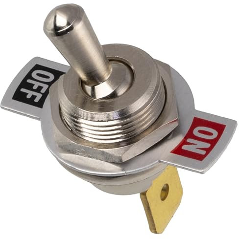 AERZETIX - C73196 - Interrupteur universel à levier marche-arrêt On-Off pour tronçonneuse - 2 positions stables - compatible avec Blade Alpin, Ruris, Micul Padurar, Tronçonneuse chinoise