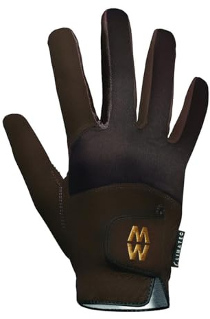 MacWet Sports Glove CLIMATEC Short Cuff 7.75 Brown