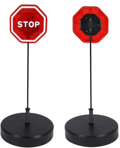 LED -parkeringsstopp Sensor, Blinkande LED -stoppsensor med Justerbar Stativ Parkassistent Stoppskylt Parkeringshjälp för Garage Fordon Bakåt