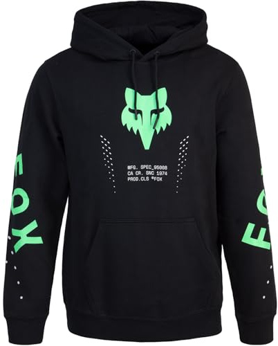 Fox Shield Hoody Herren (DE/NL/SE/PL, Alphanumerisch, L, Regular, Regular, Black)