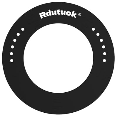 Rdutuok Profi-Surround & Wandschutz für Dartscheiben, Dart Catchring Surround – Schutzring und Umrandung fürZuhause & Outdoor（Surround Ring