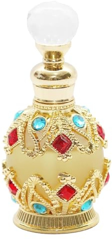 Parfym för kvinnor, 15 ml Dubai eterisk olja kvinnor parfym, långvarig beroendeframkallande vintage lyxig doft för flicka födelsedag alla hjärtans dag, prover för
