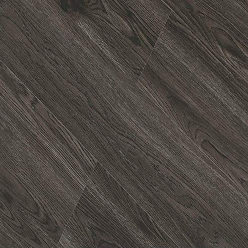 Gr8 Home 5m² Square Floor Planks Tiles Self Adhesive Wood Effect PVC Vinyl Flooring Wooden Laminate Style Kitchen Bathroom Living Room Dark Oak M10