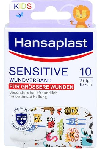 Hansaplast Kinderpflaster Sensitive 6 cm x 7 cm, 10 pz Cerotto