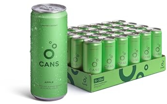 CANS APPLE - Prickelndes Alpenquellwasser mit einem Hauch echter Frucht - 24 x 330ml