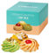 Paste di Mandorla Siciliane | Scrigno Idea regalo paste mandorla | Dolci Siciliani Artigianali Freschi | 16 Biscotti pasta di mandorle assortiti in tre gusti: Pistacchio, Limone e Classico