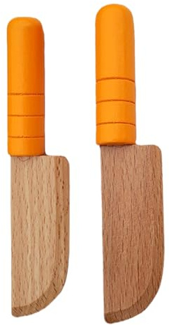 Davivian Couteau Enfant | Jeu de Découpage en Bois pour Cuisine ,Jeu Imitation Réaliste Outil Apprentissage Précoce pour