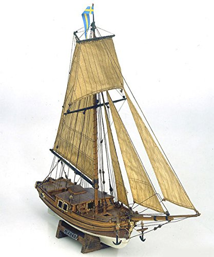 Mamoli - Modello Kit Barca da collezionismo Gretel Scala 1:54 L.410mm,H355mm
