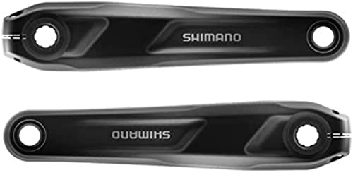 SHIMANO STEPS FC-EM600 crank arm set, 160 mm, without chainguard, Black, EFCEM600MXXL