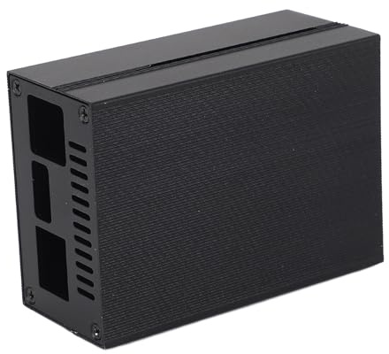 Sxhlseller Caja de Refrigeración de Aluminio a Rayas con Aletas y Ventilador de Refrigeración de Radiador Activo para RDK X3, Caja de Disipación de Calor de Aleación de Aluminio