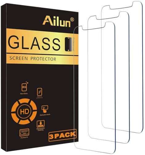 Ailun 3 Pack Screen Protector for iPhone 11 / iPhone XR, Tempered Glass