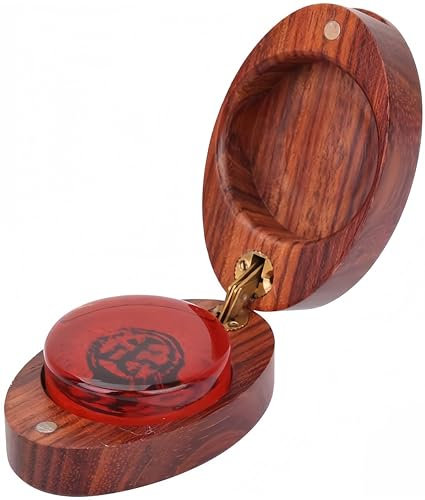 Kolophonium, Bogenpflege für Violine, Cello, Bratsche im Violinstil mit Holzkiste(oval)