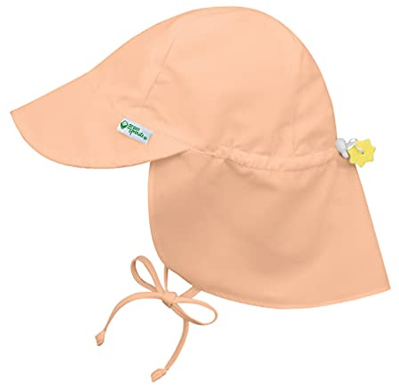 Flap Sun Protection Hat-Coral-0/6mo