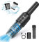 Aigostar Aspirapolvere portatile senza fili, aspirapolvere portatile per auto USB ricaricabile, leggero da 480gr. ma forte in aspirazione. per auto/casa/ufficio, Keith