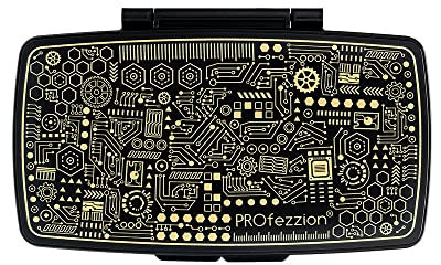 PROfezzion Custodia per Scheda di Memoria a 36 Slot Memory Card Case Supporto per scheda SD antiurto per 12 x SD SDHC SDXC + 24 x Micro SD SDHC SDXC/TF Card Storage