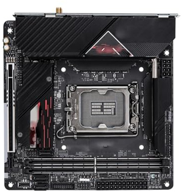 Placa Madre Placa Base Fit For ASRock Z690 Phantom Gaming-ITX/TB4 Compatible con procesadores i9-14900KF, i7-13700K, i5-12400F y i3-12100 LGA1700, 2 x DDR5, M., PCIe 5.0