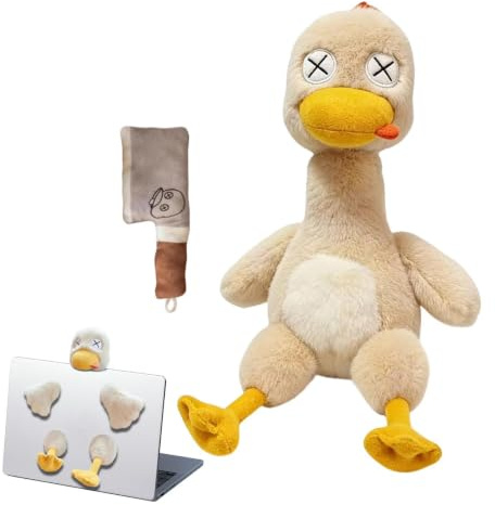 Kawiithn Peluche Magnético Desmontable de 25cm con Cuchillo