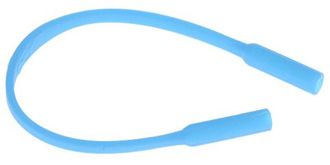 Tiuimk Unisex Kinder Elastisches Brillenband Kinder Silikon Lanyard Sport für Brillen Sonnenbrillen Lesebrille, blau, 17 cm