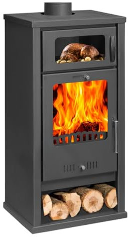 Stufa a Legna con Forno BALKAN ENERGY Troy 7.8kW