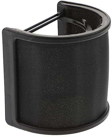 Angoily Micrófono Filtro Antipop Ajustable Pantalla Antiviento Para Micrófono Accesorios Para Protector De Filtro Para Para Grabación Estudio