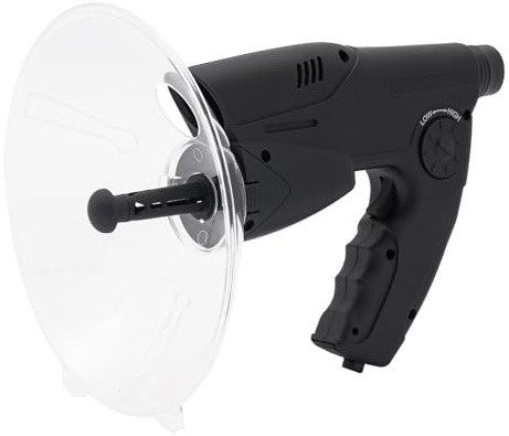 MEELRYD Antenna parabolica microfono direzionale 8X monoculare con funzione di registrazione, amplificatore sonoro per intercettazione di uccelli, bush walking, caccia, pesca, campeggio