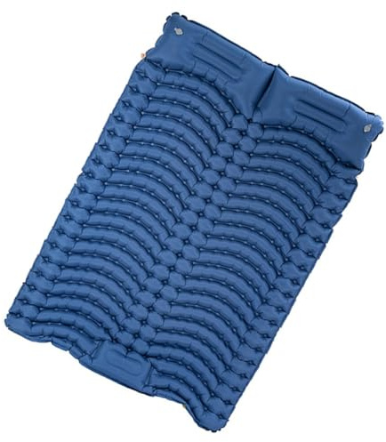 URPIZY Matelas gonflable double épais avec pompe à pied : parfait pour le confort de camping !