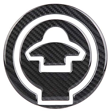 Tapa del tanque de combustible decorativa motocicleta fibra de carbono YZF-R125 YZF-R25 MT-03 MT-25 M-slaz150
