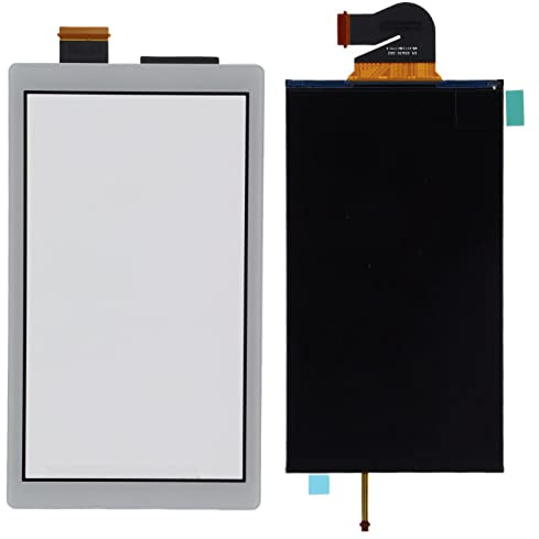 pour Les Pièces de Réparation de Panneau D'affichage LCD de Remplacement D'écran Switch Lite, écran LCD à Cristaux Liquides et écran Tactile Numérique, Kit D'outils de Réparation de(Gris)