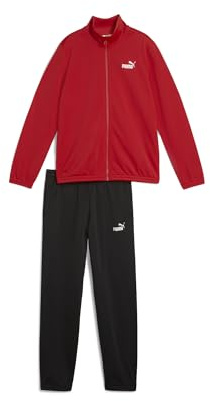 PUMA Jungen Poly Suit B Gestrickte Anzüge, For All Time Red, 176 EU
