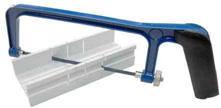 Archetto per Metallo e Legno, Arco per Sega da Traforo, Strumento per Edilizia, Officina e Fai-Da-Te, Seghetto da Traforo Manuale, Lama Resistente, Tagli di Precisione (Archetto e Dima, 150mm.)