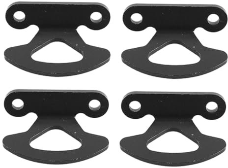 ABOOFAN 4 Piezas De Gancho Ganchos De Amarre Para Caja De Camioneta Anclajes De Amarre De Inoxidable Compatibles Superficie Para Camioneta Para Remolques