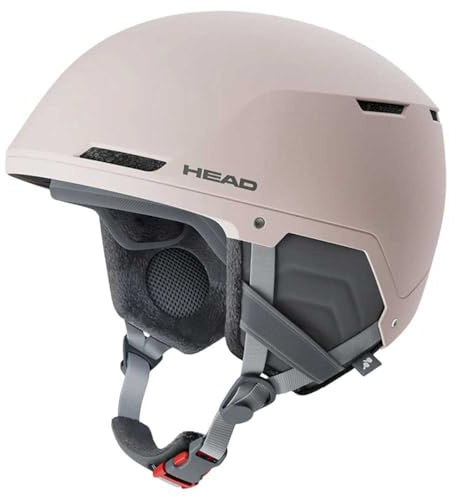 Skidhjälm snowboardhjälm skidor snowboard hjälm – head Compact Evo – skidhjälm – med optimerat ventilationssystem – lämplig för skidåkning, snowboard (rosé, XS-S)