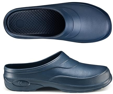 ESTRO Ciabatte da Giardino Uomo - Ciabatte Giardino Uomo Zoccoli Plastica Donna Zoccoli Gomma Donna K037 (40 EU, Blu Scuro)