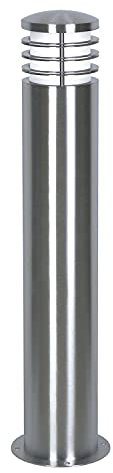 Massive Wegeleuchte KIPOS 316er Edelstahl H:60cm wetterfest rostfrei Garten Lampe Pollerleuchte Außen
