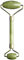 Molinter Jade Roller - Rullo naturale massaggiante per il viso