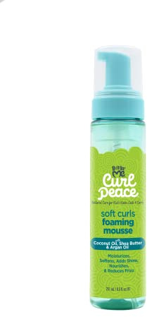 Just For Me Curl Peace Soft Curls Foaming Mousse, 8.5 oz