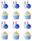 25 Stück Doppelseitiges Bowling Cupcake Topper Bowling Sport Kuchen Dekoration Sport Themed Party Dekoration Bowling Periphere Aktivitäten Dekorationn