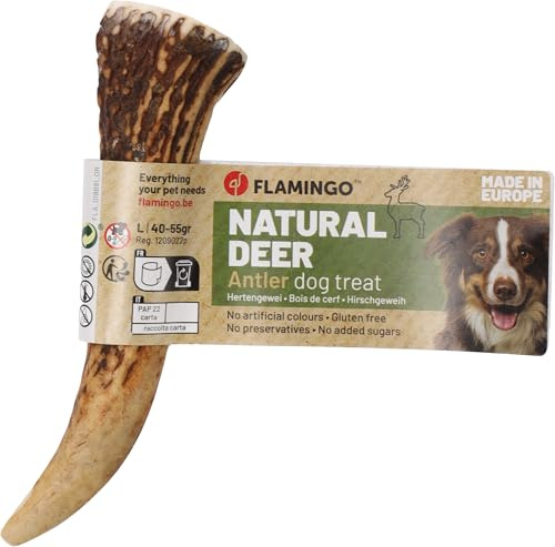 bastoncini per cani – Snack Nature Corna di Cervo Easy – Taglia L – 55g – corna segate – accesso facilitato al midollo – dall’Europa