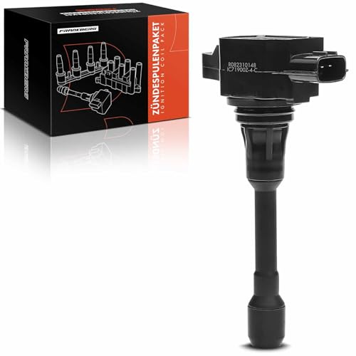 Frankberg Bobine di accensione Compatibile con Micra IV K13K K13KK 1.2L Juke F15 1.6L Qashqai +2 I J10 NJ10 1.6L Qashqai +2 I J10 NJ10 2.0L Note E12 1.2L Replace# UF-719
