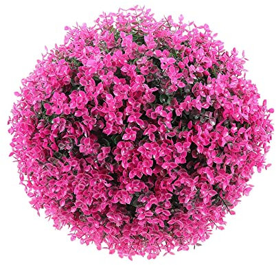 Palla Per Topiaria Artificiale,Sfera Decorativa Bosso,Pregevole Fattura,molto Realistico,Erba Artificiale Palla,Per Balcone, Festa, Cortile, Soffitto,Palla Di Bosso 1 Pezzo ( Size : 40cm(15.7in) )